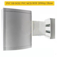 PVC DB Box PVC MCB Box 28Way 2Row