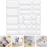 [Haluoo] 25x Drawer Organizers Set Cutlery Stationery Boxes for Desk Home Sundries