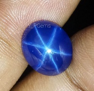 BATU PERMATA BLUE SAFIR STAR  9 MOHS ASLI