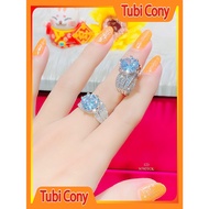 Women's ring [N792] with luxurious but gentle stones