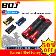 BDJ Handle Grip For Yamaha Nvx 155 V1 V2 Lc135 Y15zr Y16zr Nmax Xmax R15 R25 R6 R1 Handlebar Throttle Grips Motorcycle Accessories Cnc 2Pcs