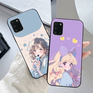 Samsung a31 / a51 / a71 / m51 case printed with trendy girl image, beautiful case