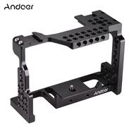 [2026 NEW]Andoer Camera Cage Video Film Movie Making Stabilizer Aluminum Alloy 1/4 Inch Screw with C
