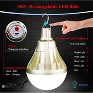 Lampu Pasar Malam Yuan JiXing 28W 38W 68W 88W Outdoor Emergency Rechargeable Bulb