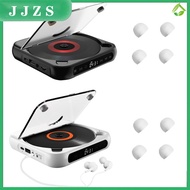 JJZS Portable CD Player Personal CD Player With Headphones 5 Playback Modes Touchscreen For Home Travel Car