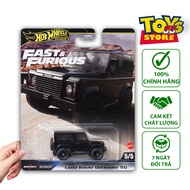 Xe Mô Hình Hot Wheels Premium Land Rover Defender 90 Bánh Cao Su Xe Chính Hãng TOYS 95 STORE P5437