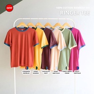 ABOUT COTTON Adult Short Sleeve Ringer Tee Bamboo - Color Options 2