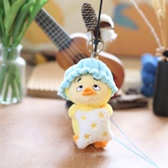 Upset duck น่ารัก เป็ดสีเหลืองเล็กๆน้อยๆ จี้ ของเล่นตุ๊กตา เป็ดสีเหลืองเล็กๆน้อยๆ เครื่องประดับกระเป