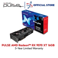 SAPPHIRE AMD RX 9070 XT PULSE GAMING OC 16GB DDR6 GRAPHICS CARD ( SAP-11348-03-20G )