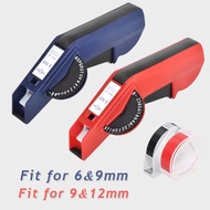 Original Motex 5500B Stationery Label/DIY Writing Tape/9mm Refill 12 Mm./Embossing Machine