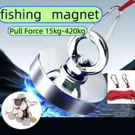 Raya Ramadan N52 Magnet Fishing Strong D42/60kg Neodymium Salvage Magnet Underwater Treasure Hunting