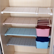 Wardrobe storage cabinet layered separator Free nail shelf cupboard shelf bathroom shelf compartment