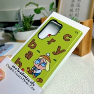 Cute CryBaby Double Layers Phone Case for Samsung S25 Ultra S24 Ultra S24FE A56 S23 S24+ S23 Ultra S