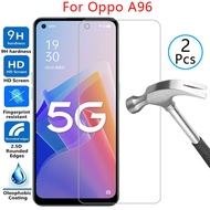 tempered glass screen protector case for oppo a96 cover on oppoa96 a 96 96a 6.43 6.59 protective pho
