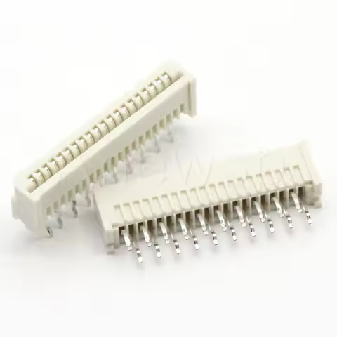 1.25MM FFC/FPC Connector LCD Flexible Flat Cable Socket Double Row Right Angle Pin Type 4P/5P/6P/7P/