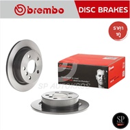 BREMBO จานเบรคหลัง MINI F56 F54 F55 F57 (Cooper S D SD) (HC) 14 / 259MM รหัส 08 C745 11 / ราคา 1คู่