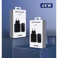 ADAPTOR / BATOK CHARGER SAMSUNG 45 WATT USB C / TYPE C ORIGINAL