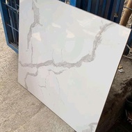 granit lantai 60x60 putih alur marmer