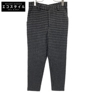 山本耀司 [系列] 24秋冬 FO-P63-114 灰色小千鳥格基BASIC修身褲 A 2