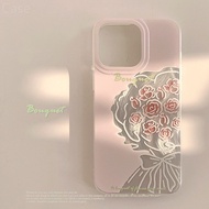 Aesthetic Flower Soft Case hp Vivo IQOO Z11 Z11X T5 Pro 5G Y11d Y31d Pro V70 Y05 V60 Lite Y400 Y29 V