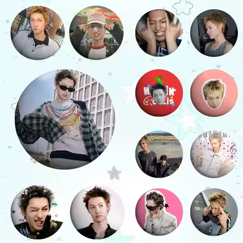 CORTIS MARTIN Cartoon Star Badges, Brooches, Pins, Tin Props, Christmas Gifts, Birthday Gifts