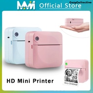 Portable Printer thermal printing sticker wireless inkless pocket printer self-adhesive label print