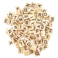 1000PCS scrabble letters for crafts - DIY wood gift decoration - making alphabet coasters and scrabb