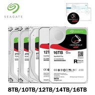 Seagate IronWolf Pro 16TB 14TB 12TB 10TB 8TB Internal Serial 7200RPM 256MB Cathe SATA 6Gb/s Hard Dri