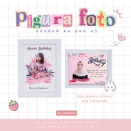 Custom A4 and A3 Photo Frame + Photo