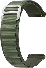 Quick Release Watch Band Compatible With Citizen AW1361-10H Eco-Drive Avion Nylon Alpine Loop Style Replacement Strap