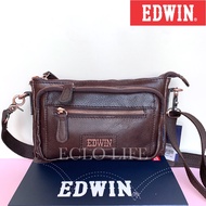 Edwin Waist Bag Sling Bag Pouch Bag (3 in 1) Genuine Leather 100% Original [38468 I 38467 I 38469]