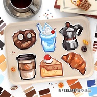 Idako [Doudou Series] Doudou Sticker Retro Handmade diy Creative Children Number Puzzle Toy SS436