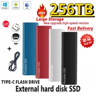 Original portable SSD 1TB 8TB 30T 60TB 128T USB 3.1Type-C external high-speed mobile solid-state dri