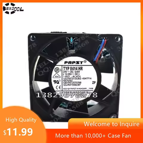 1pcs TYP8414HR 8414 R 8414 8 Cm 24 V 5.8 W 8025 Cooling Fans