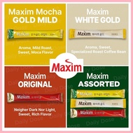 ♣ △ Maxim Korean Instant Coffee ( Maxim White Gold, Maxim Mocha Gold, Maxim Original )