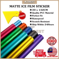 PVC Vinyl Matte Ice Wrap Film Sticker Car Motorcycle Sticker Body Sticker Color Change Film Wrapping Sticker