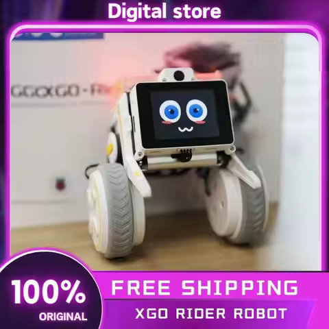 XGO Rider Robot Desktop Wheel-Legged Robot with AI Custom Omni Directional Self-Balancing Raspberry 