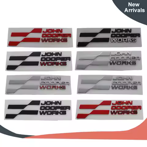 3D Premium JCW John Cooper Works for F66 F65 F67 U25 J01 J05 R61 car Hood Fender trunk Rear Bonnet D