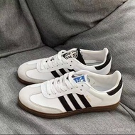 2025adidas Samba OG Men Women German Training Shoes Sampa Clover Sneakers Campus Sneakers Flat White