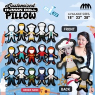 Customized Human Doll Pillow - Mugmania - Profession Human Doll Pillow - 3D Doll Pillow