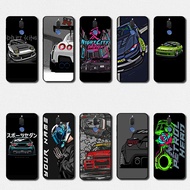 case for Huawei Mate 10 Lite Nova 2i modified car comics Soft black phone case