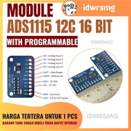 ADS1115 I2C 16 Bit Module ADC 4 Channel For microcontrollers ADC 4 Channel with Programmable Gain Am