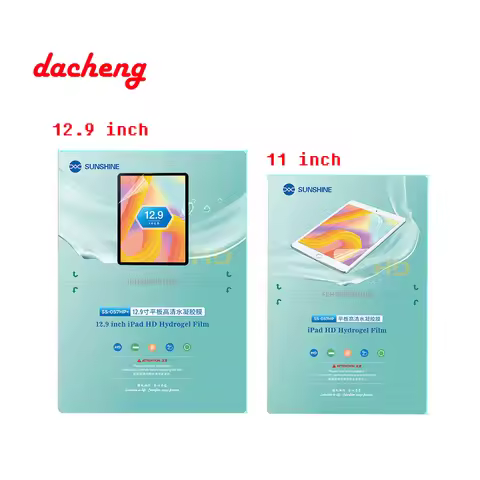 Sunshine SS-057HP Plus,57HP HD Laptop Hydrogel Film,11 Inch & 12.9 Inch Phone Screen Protector,Matte