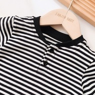 Set Body kẻ ngang 3 chi tiết bé trai 4-10kg. Bộ đồ liền thân cho bé trai. Stella Boutique