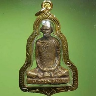 REAL OLD PHRA LP DERM STATUE VERY POWERFULLY AGAINST BAD POWERS LUCKY CAREER AND BUSINESS RARE OLD T