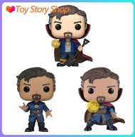 Toystoryshop Marvel Doctor Strange Funko Pop 161 174 912 Action Figure Toy for Kids Play Collectible New Year Birthday Gift for Kids 10cm