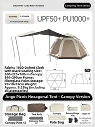 NatureHike | Portable Instant Set Up Outdoor Camping Gazebo Tent