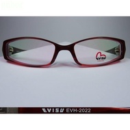 EVISU 福神眼鏡 EVH-2022 可配抗藍光/多焦點/全視線變色鏡片 紅色紋路