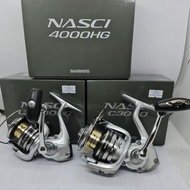 13 Shimano Nasci Spinning reel-c3000/c3000hg/4000hg