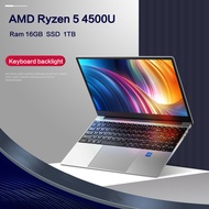 ASUS 2024 CPU AMD Ryzen 5 4500U ram 16GB computer games play laptop gta v 1 cheap laptop SSD 512/1TB Brand new  laptop with fingerprint unlocking and 2-year warranty